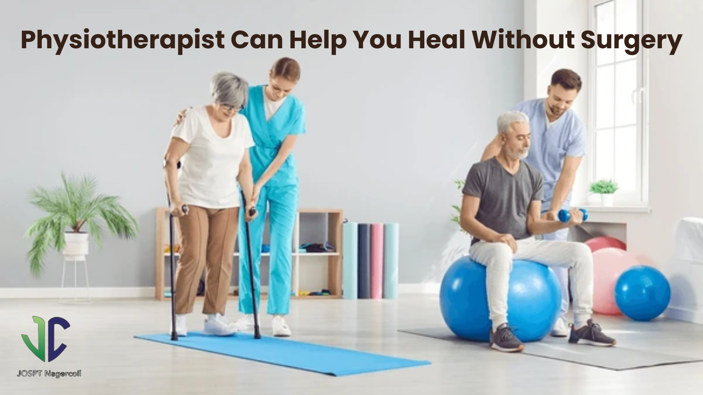 Physiotherapist in Nagercoil helping patient recover without surgery